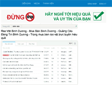 Tablet Screenshot of adsbinhduong.com